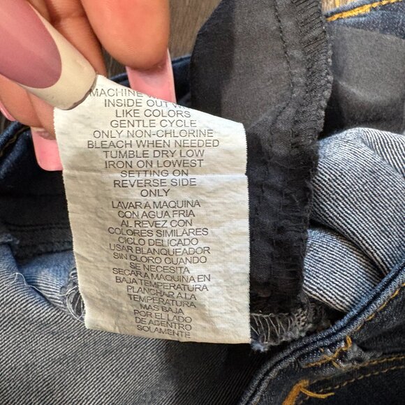 Wit & Wisdom Bootcut Jeans Women’s Size 8 Dark Wash  RN 39831 Stretch - Picture 5 of 6